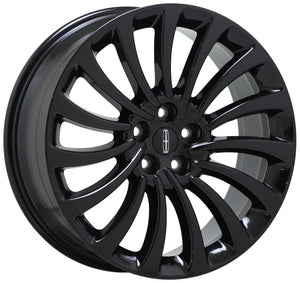 20" Lincoln Aviator Black wheels rims Factory OEM 2020 2021 set 4 10189