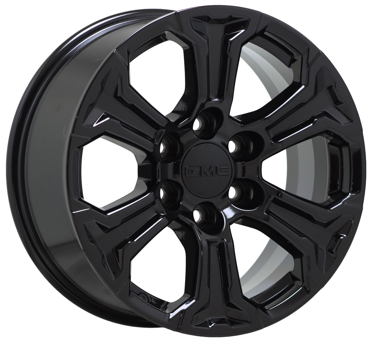 18" GMC Sierra Yukon 1500 Truck Gloss Black wheels rims Factory OEM set 5910