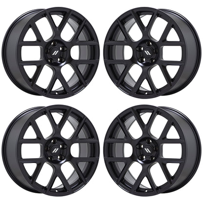 20x9" Dodge Charger Challenger ScatPack Black Satin wheel rim Factory OEM 2527