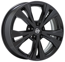Load image into Gallery viewer, 20&quot; Nissan Pathfinder Gloss Black Midnight Edition wheels rims Factory set 62743
