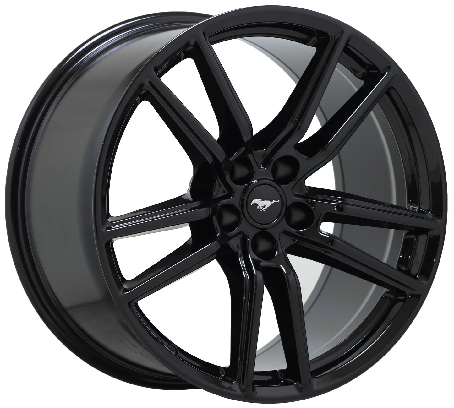 20" Ford Mustang Shelby GT500 Gloss Black wheels OEM set 10278 10279 EXCHANGE