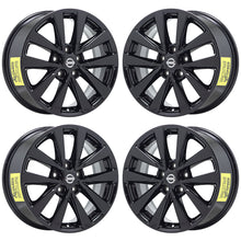 Load image into Gallery viewer, 17&quot; Nissan Altima Black wheels rims Factory OEM 2016 2017 2018 2019 set 4 62719
