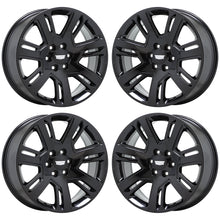Load image into Gallery viewer, 22&quot; Cadillac Escalade black wheels rims Factory OEM GM set 4 4738
