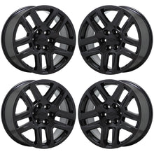 Load image into Gallery viewer, 20&quot; Chevrolet Silverado 1500 Truck black wheels rims Factory OEM 2020 2021 5913

