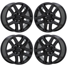 Load image into Gallery viewer, EXCHANGE 20&quot; Chevrolet Silverado 1500 Truck black wheels rims Factory OEM 5913
