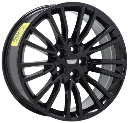 20" Cadillac CT6 Gloss Black wheels rims Factory OEM set 4765 EXCHANGE