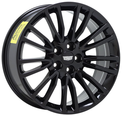 20" Cadillac CT6 Gloss Black wheels rims Factory OEM set 4765 EXCHANGE