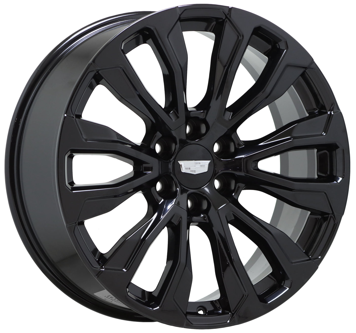 22" Cadillac Escalade Gloss Black wheels rims Factory OEM set 14025 EXCHANGE