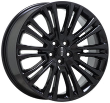 Load image into Gallery viewer, EXCHANGE 20&quot; Lincoln MKX Gloss Black Wheels Factory OEM Set 2016-2018  10075
