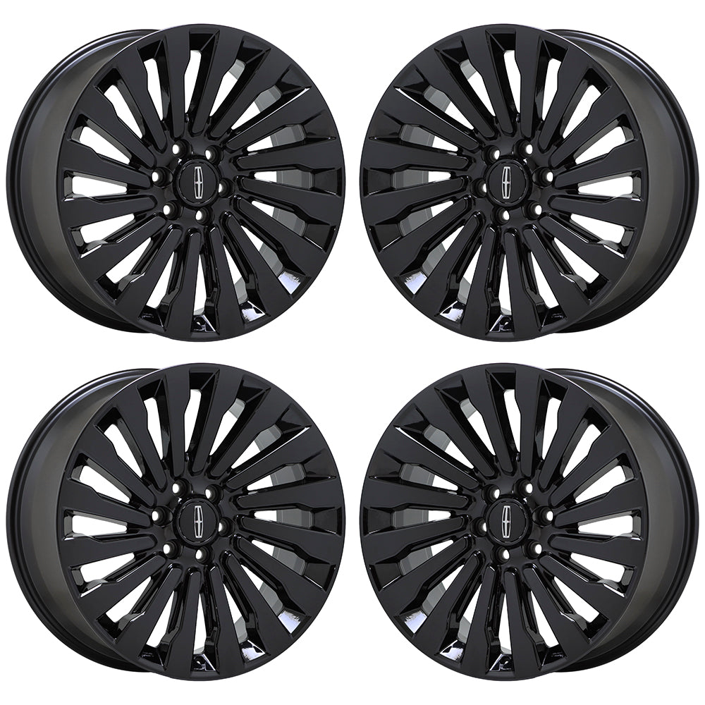 22" Lincoln Navigator Gloss Black wheels rims Factory OEM 2018-2021 10178
