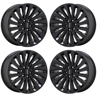 22" Lincoln Navigator Gloss Black wheels rims Factory OEM 2018-2021 10178