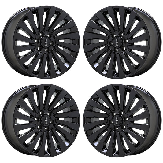 22" Lincoln Navigator Gloss Black wheels rims Factory OEM 2018-2021 10178