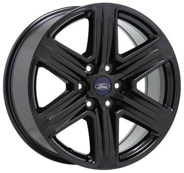20" Ford F150 Truck Gloss Black wheels rims Factory OEM set 4 10172