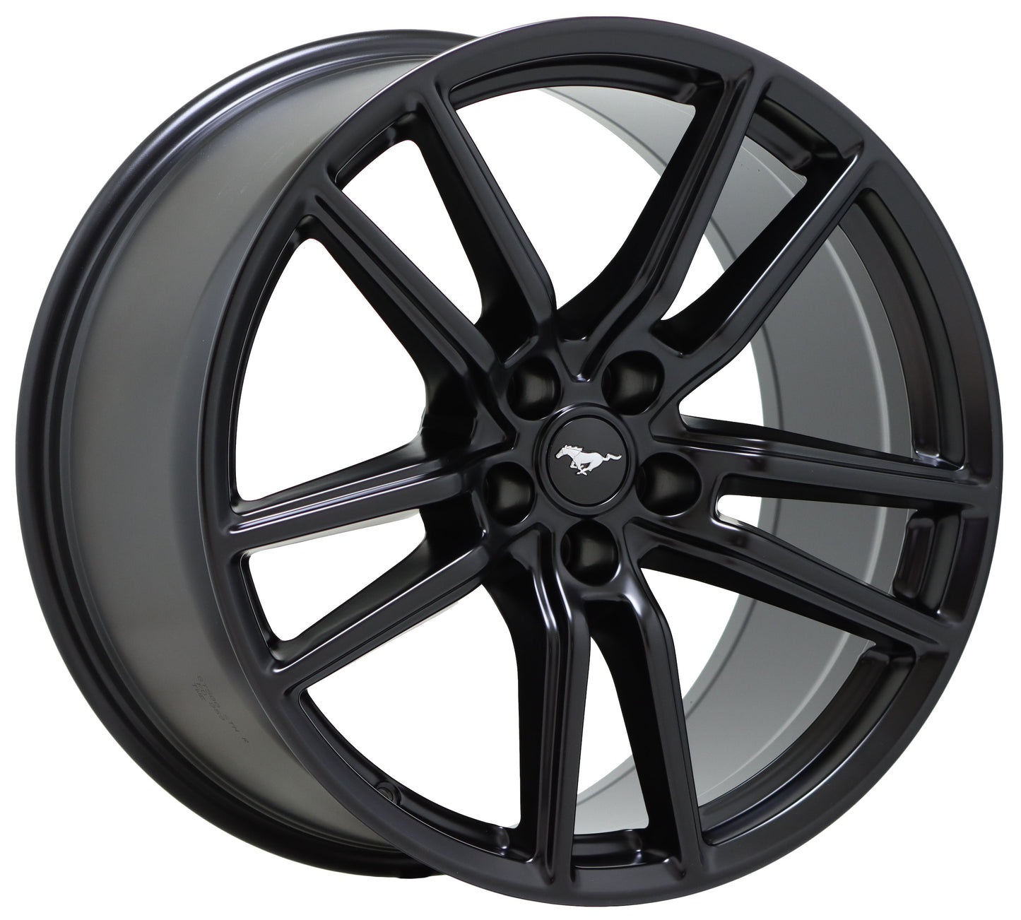 20" Ford Mustang Shelby GT500 Satin Black wheels OEM set 10278 10279 EXCHANGE