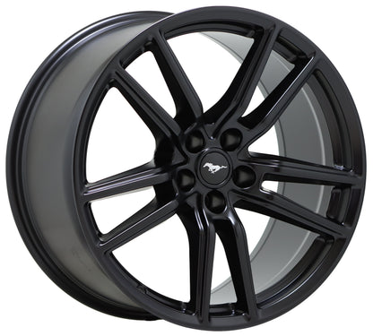20" Ford Mustang Shelby GT500 Satin Black wheels OEM set 10278 10279 EXCHANGE