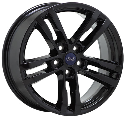 18" Ford Explorer Gloss Black wheels rims Factory OEM set 10266