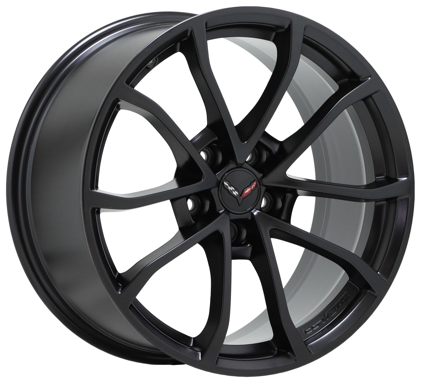 19x10" 20x12" Corvette Grand Sport C7 Satin wheels rims Factory OEM GM 5542 5543