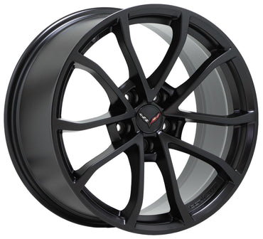 19x10" 20x12" Corvette Grand Sport C7 Satin wheels rims Factory OEM GM 5542 5543