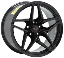 Load image into Gallery viewer, 19x10.5&quot; Corvette ZR1 Gloss Black wheel rim Factory OEM 2019 2020 Front 5926
