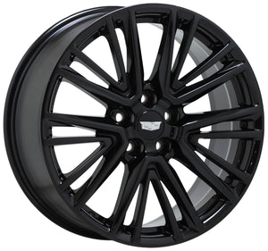 EXCHANGE 20" Cadillac CT5 Gloss Black Wheels Rims Factory OEM Set 4843