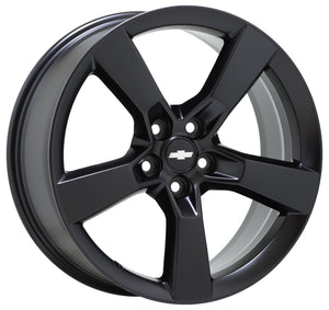 20x8 20x9 Camaro SS satin black wheels rims Factory OEM GM set 4 5443 5445