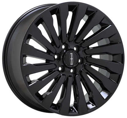 22" Lincoln Navigator Gloss Black wheels rims Factory OEM 10178 EXCHANGE