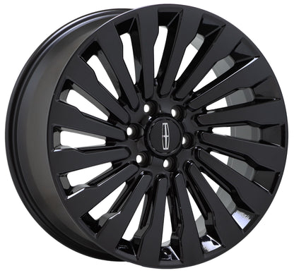22" Lincoln Navigator Gloss Black wheels rims Factory OEM 10178 EXCHANGE