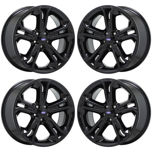 20" Ford Explorer Sport Black wheels rims Factory OEM set 4 3949