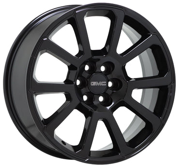 20" Colorado Canyon Truck Gloss Black wheels rims Factory OEM set 5793