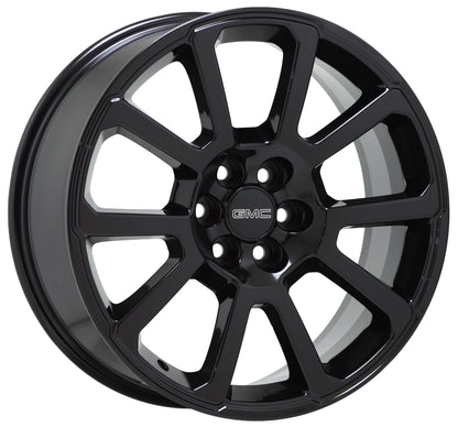 20" Colorado Canyon Truck Gloss Black wheels rims Factory OEM set 5793 EXCHANGE