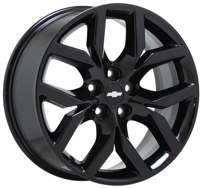 19" Chevrolet Impala Gloss Black wheels rims Factory OEM set 5613