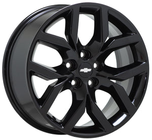 EXCHANGE 19" Chevrolet Impala black wheels rims Factory OEM set 4 5613 -