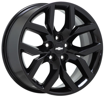 19" Chevrolet Impala Gloss Black wheels rims Factory OEM set 5613
