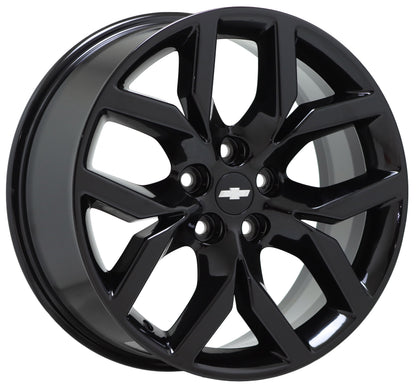 19" Chevrolet Impala Gloss Black wheels rims Factory OEM set 5613