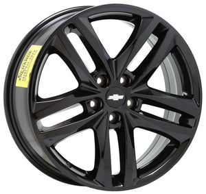 19" Chevrolet Equinox black wheels rims Factory OEM 2018 2019 2020 set 4 5832