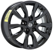 Load image into Gallery viewer, 17&quot; Nissan Rogue Gloss Black wheel rim Factory OEM 2017 2018 2019 2020 62746
