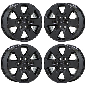 18" Ford F150 FX4 Truck Black wheels rims Factory OEM set 4 3832
