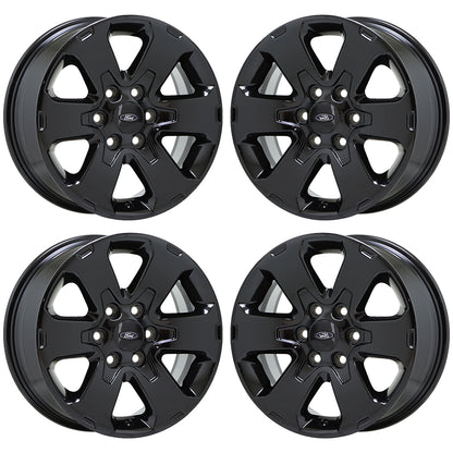 18" Ford F150 FX4 Truck Gloss Black wheels rims Factory OEM set 4 3832