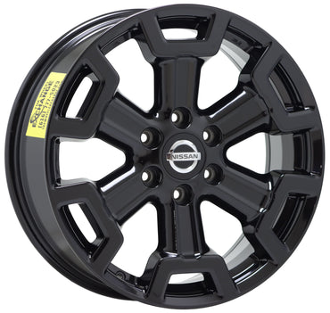 20" Nissan Titan XD Truck Gloss Black wheels rims Factory OEM set 4 62727