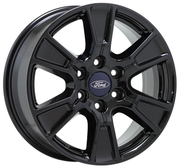 18" Ford F150 Truck Gloss Black wheels rims Factory OEM set 4 3998