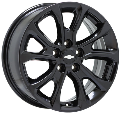 17" Chevrolet Equinox Gloss Black wheel rim Factory OEM 2018 2019 2020 5829