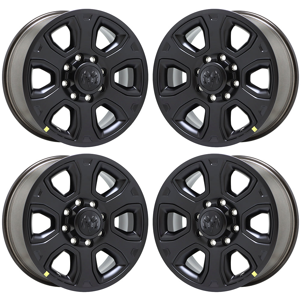 20" Dodge Ram 2500-3500 Truck Satin Black wheels rims Factory OEM 2477 EXCHANGE
