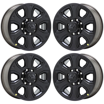 20" Dodge Ram 2500-3500 Truck Satin Black wheels rims Factory OEM 2477 EXCHANGE