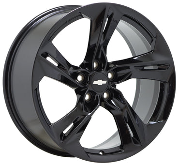 20" Chevrolet Camaro RS Gloss Black wheels rims Factory OEM set 5874