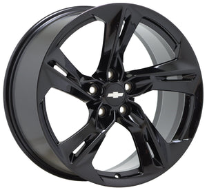 20" Chevrolet Camaro RS Black wheels rims Factory OEM set 4 5874
