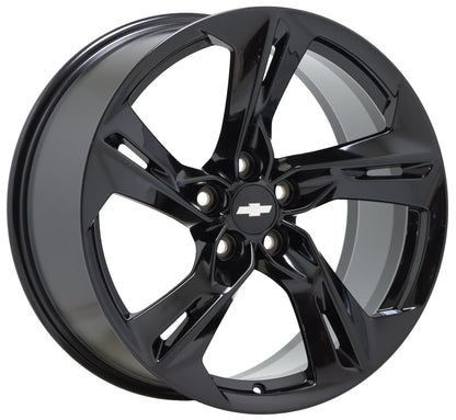 20" Chevrolet Camaro RS Gloss Black wheels rims Factory OEM set 5874 EXCHANGE