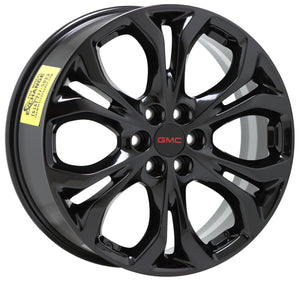 EXCHANGE 20" GMC Acadia Black wheels rims Factory GM set 4 5851