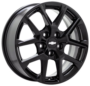 EXCHANGE 17" Chevrolet Equinox Gloss Black Wheels Rims Factory OEM Set 14061