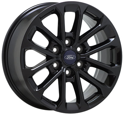 18" Ford F150 Truck Gloss Black wheels rims Factory OEM 2018-2020 set 10169