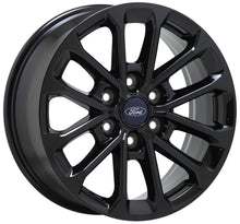 Load image into Gallery viewer, 18&quot; Ford F150 Truck Gloss Black wheels rims Factory OEM 2018-2020 set 10169
